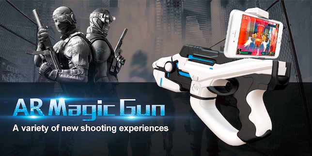 Интерактивный пистолет AR 4D Magic Gun оптом из Китая